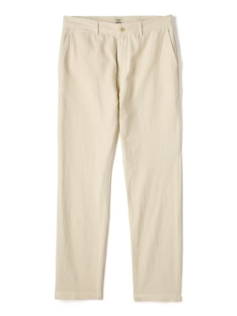 Flint & Tinder - Cotton Linen Chino - Athletic Taper Fit - 33W x 32L